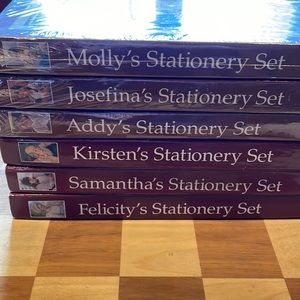Pleasant Company AG American Girl Stationary Sets Josefina Kirsten Addy Molly